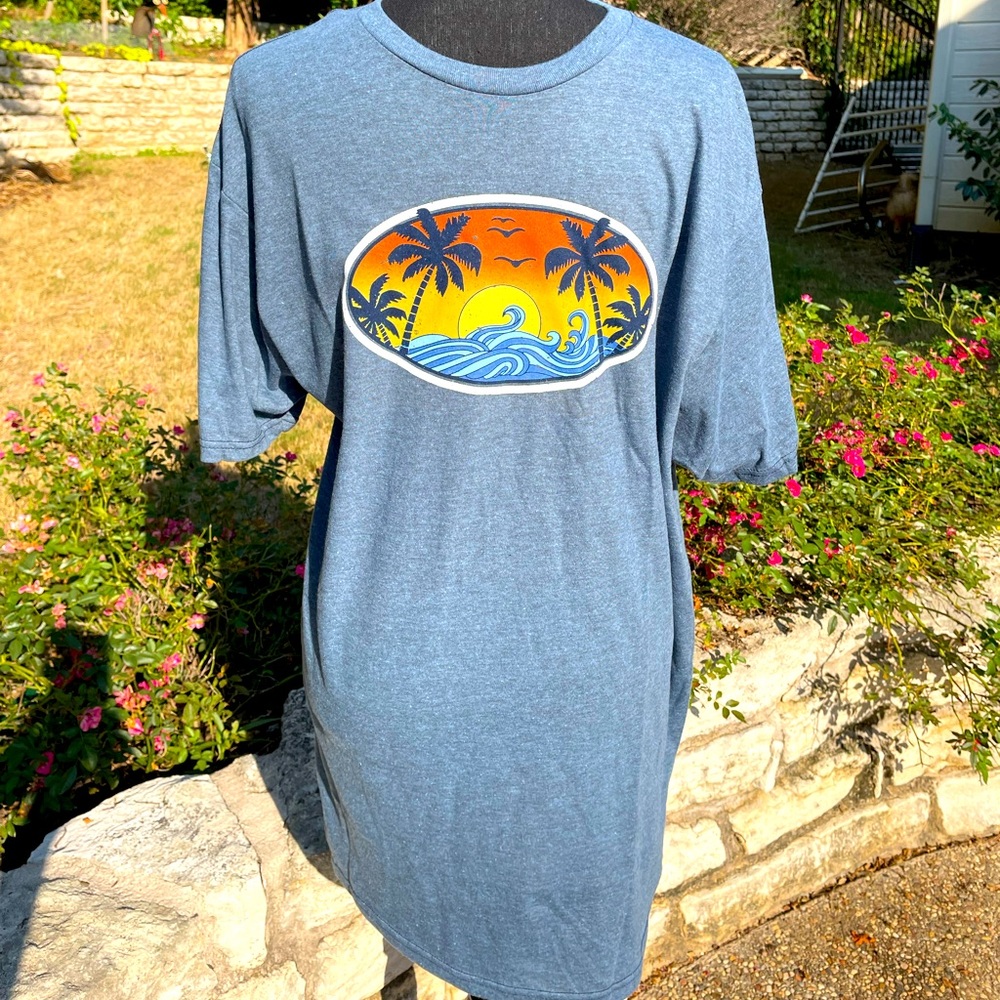 Caliville Short Sleeve, blue, Shirt, size XL